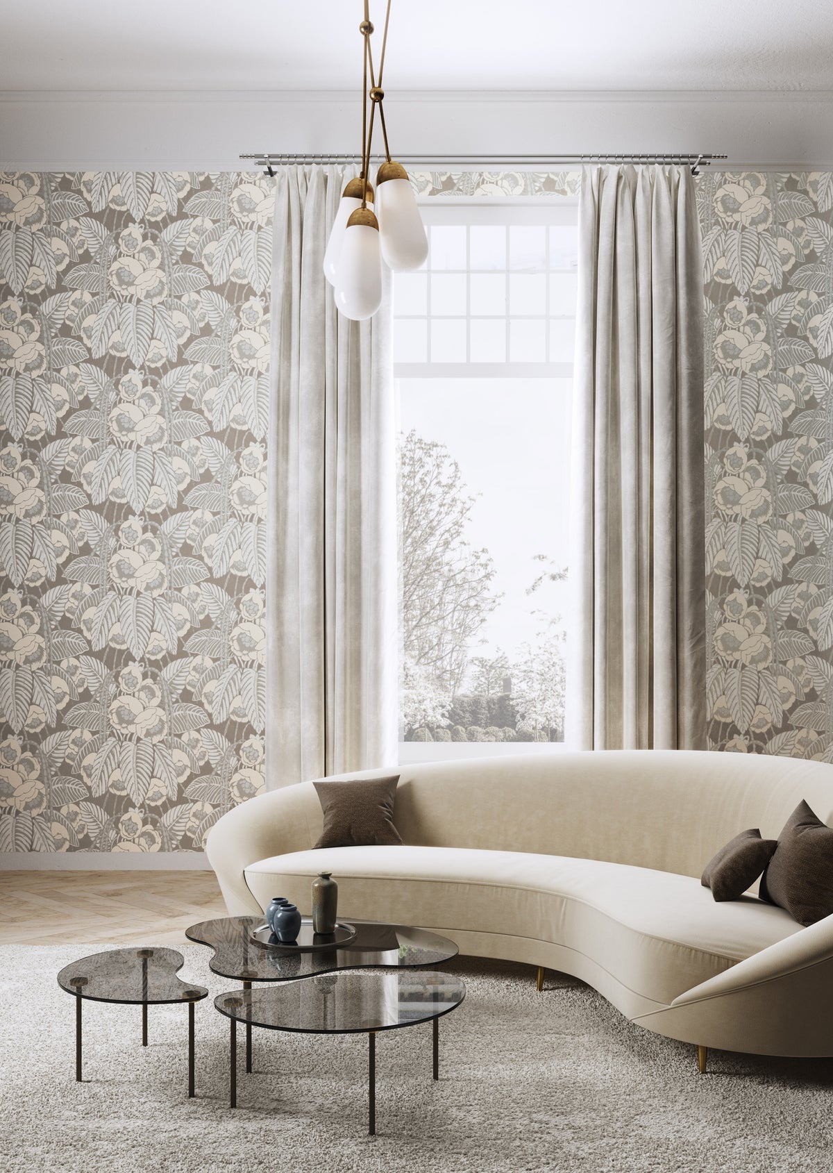 Masureel behang Gladis Desert in interieur