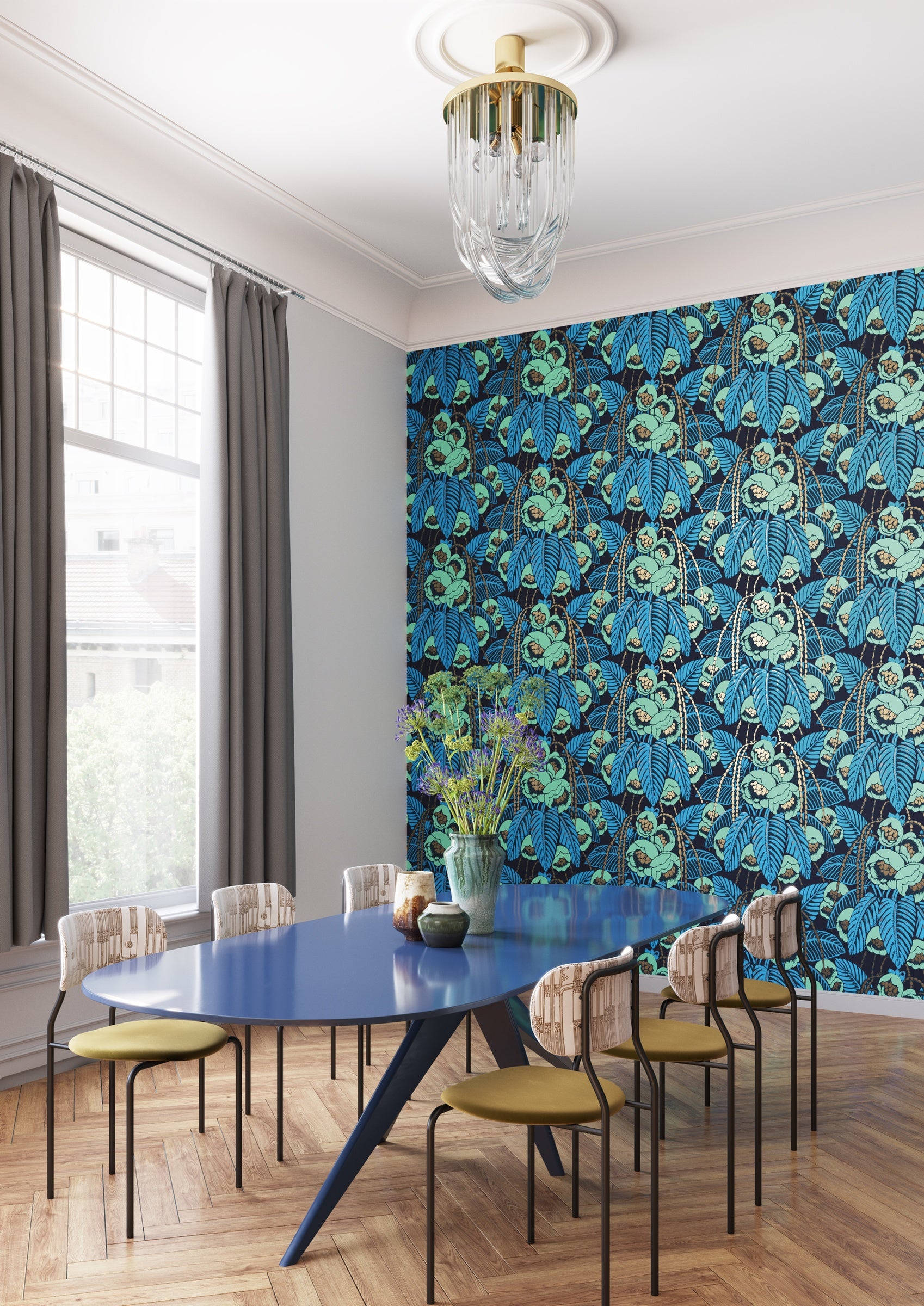 Masureel behang Gladis Amazon in interieur