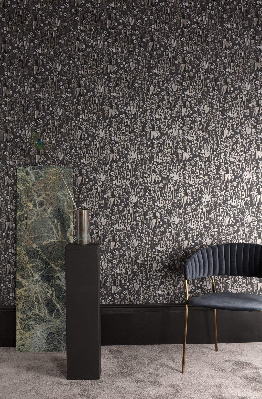 Masureel behang Mildred Eclipse in interieur