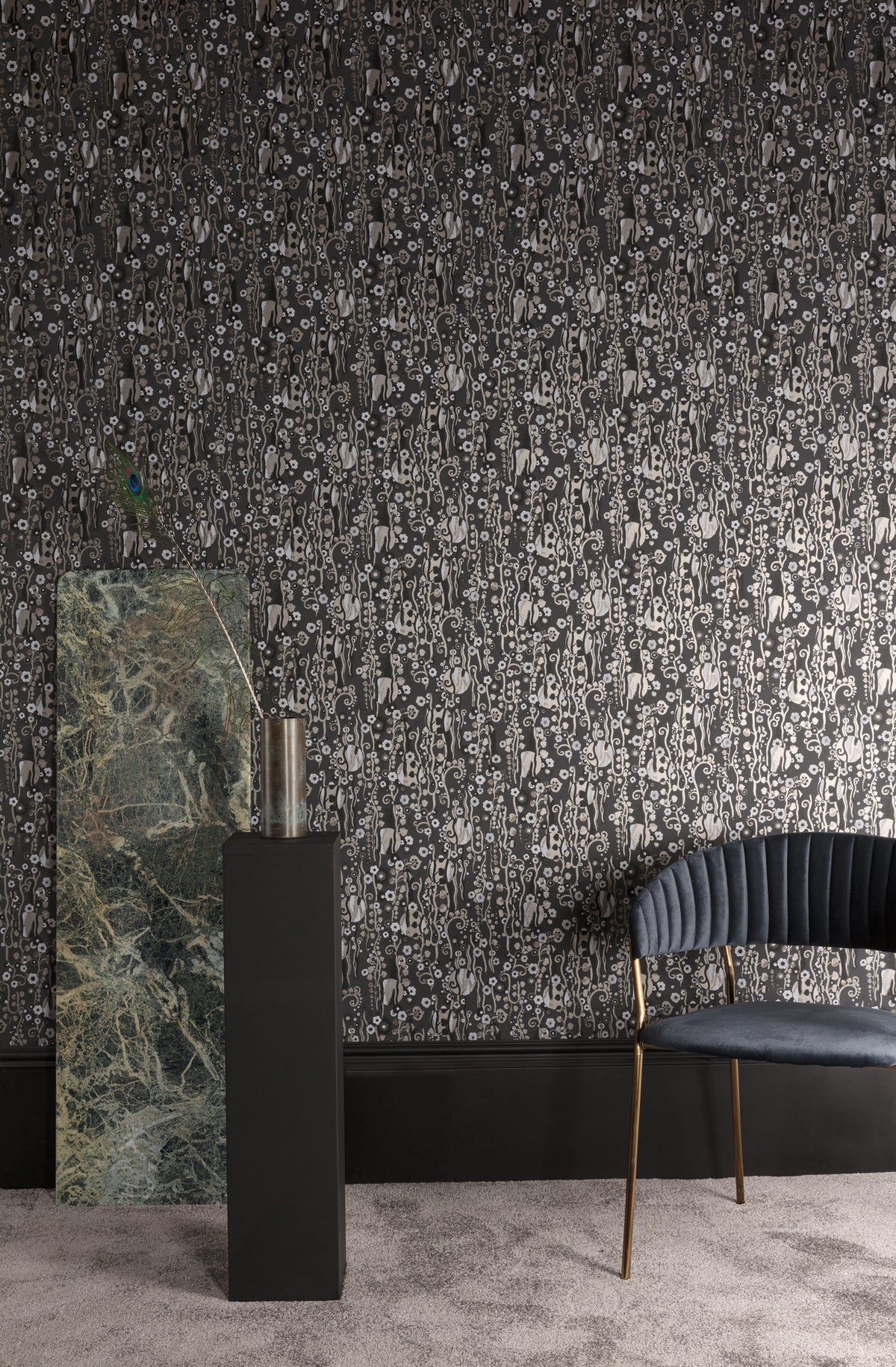 Masureel behang Mildred Eclipse in interieur