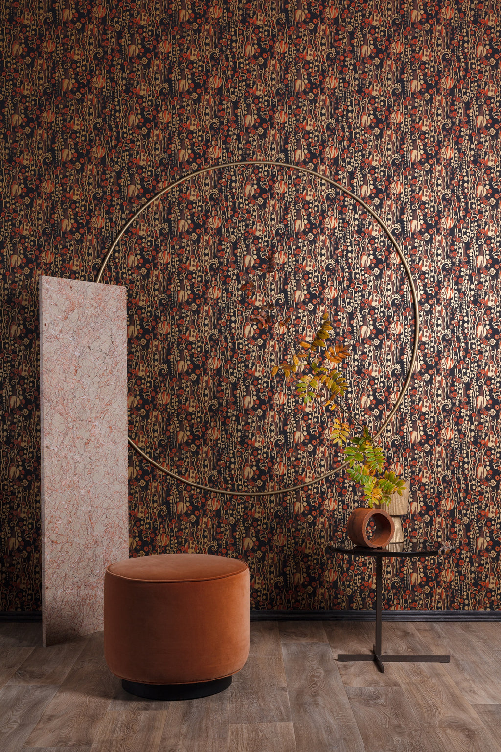 Masureel behang Mildred Sierra in interieur