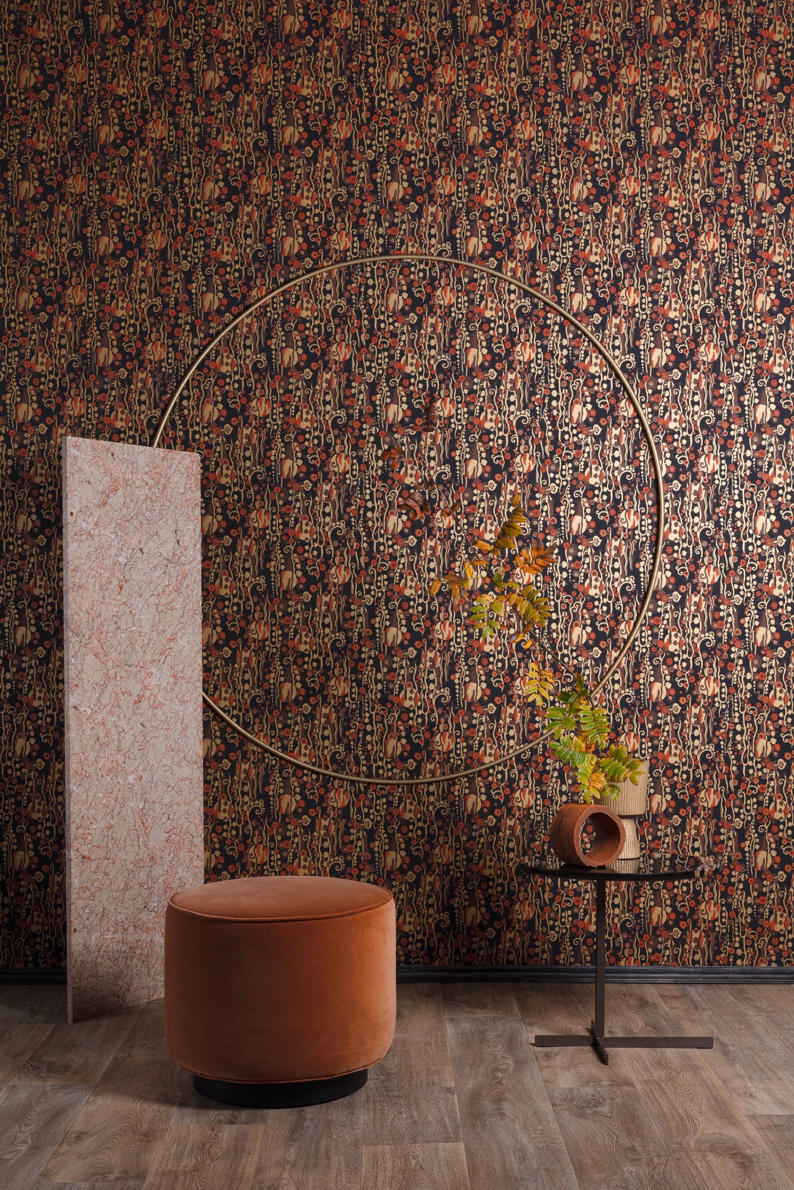 Masureel behang Mildred Sierra in interieur