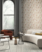 Masureel behang Mildred Mandarin in interieur