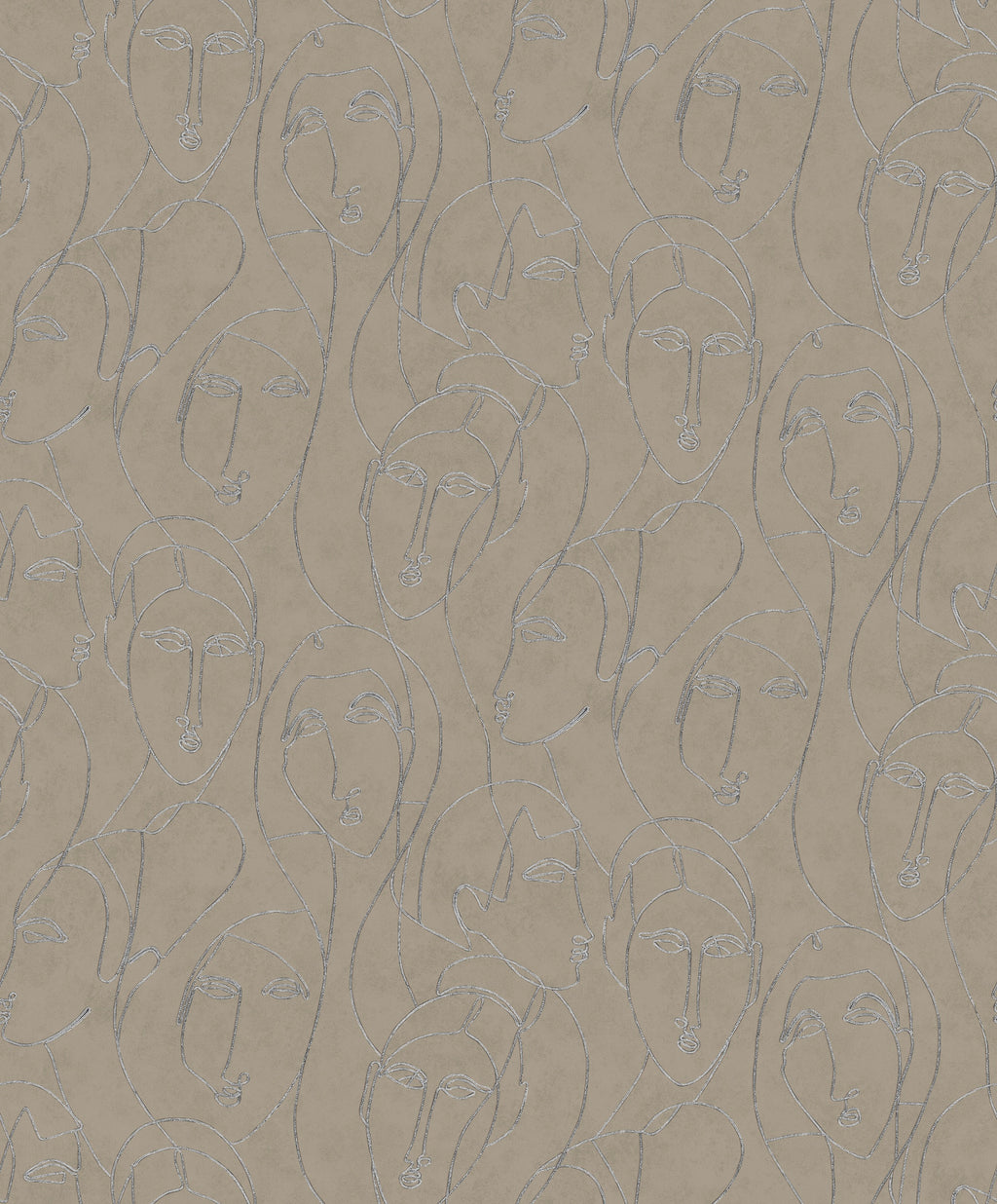 Masureel behang Nefertiti Taupe