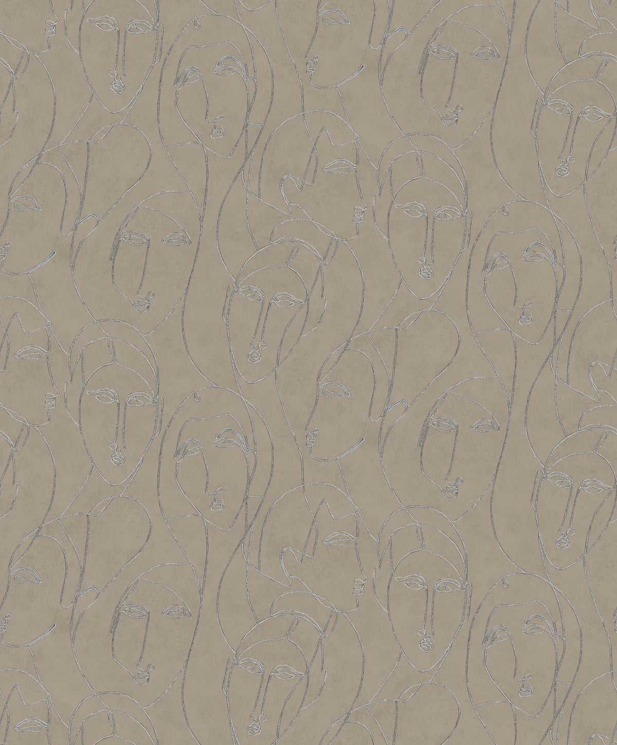 Masureel behang Nefertiti Taupe