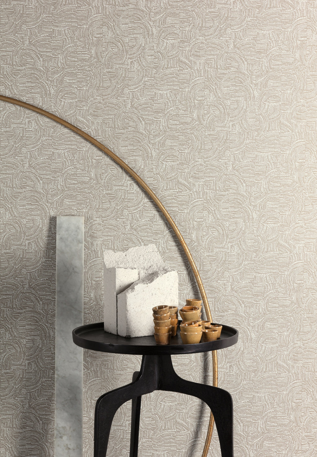 Masureel behang Hymen Desert in interieur