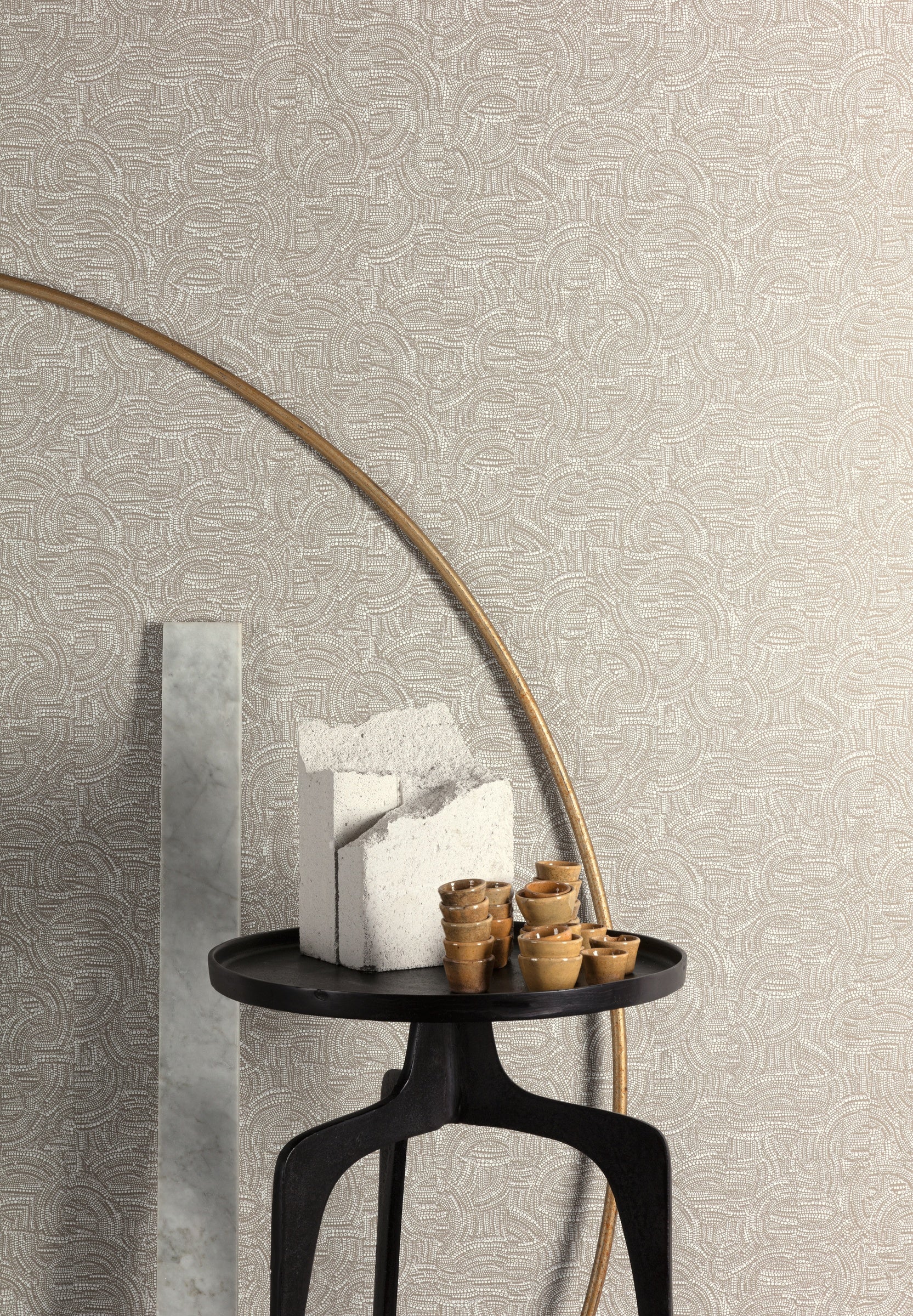 Masureel behang Hymen Desert in interieur