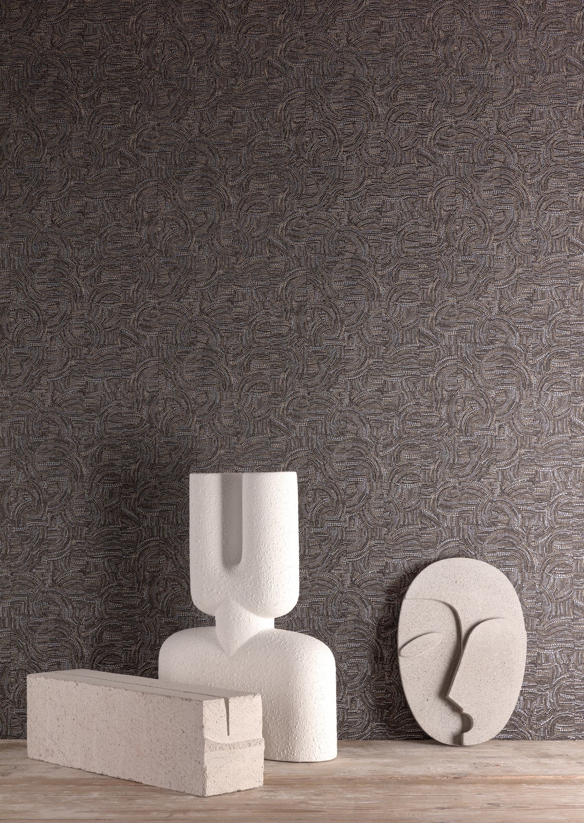 Masureel behang Hymen Eclipse in interieur