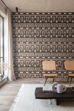 Masureel behang Morelos Tobacco in interieur