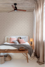Masureel behang Khanta Crystal in interieur