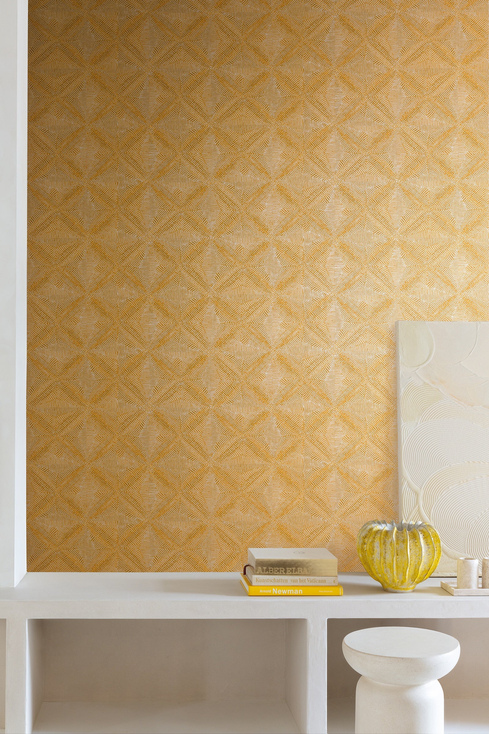 Masureel behang Khanta Gold in interieur