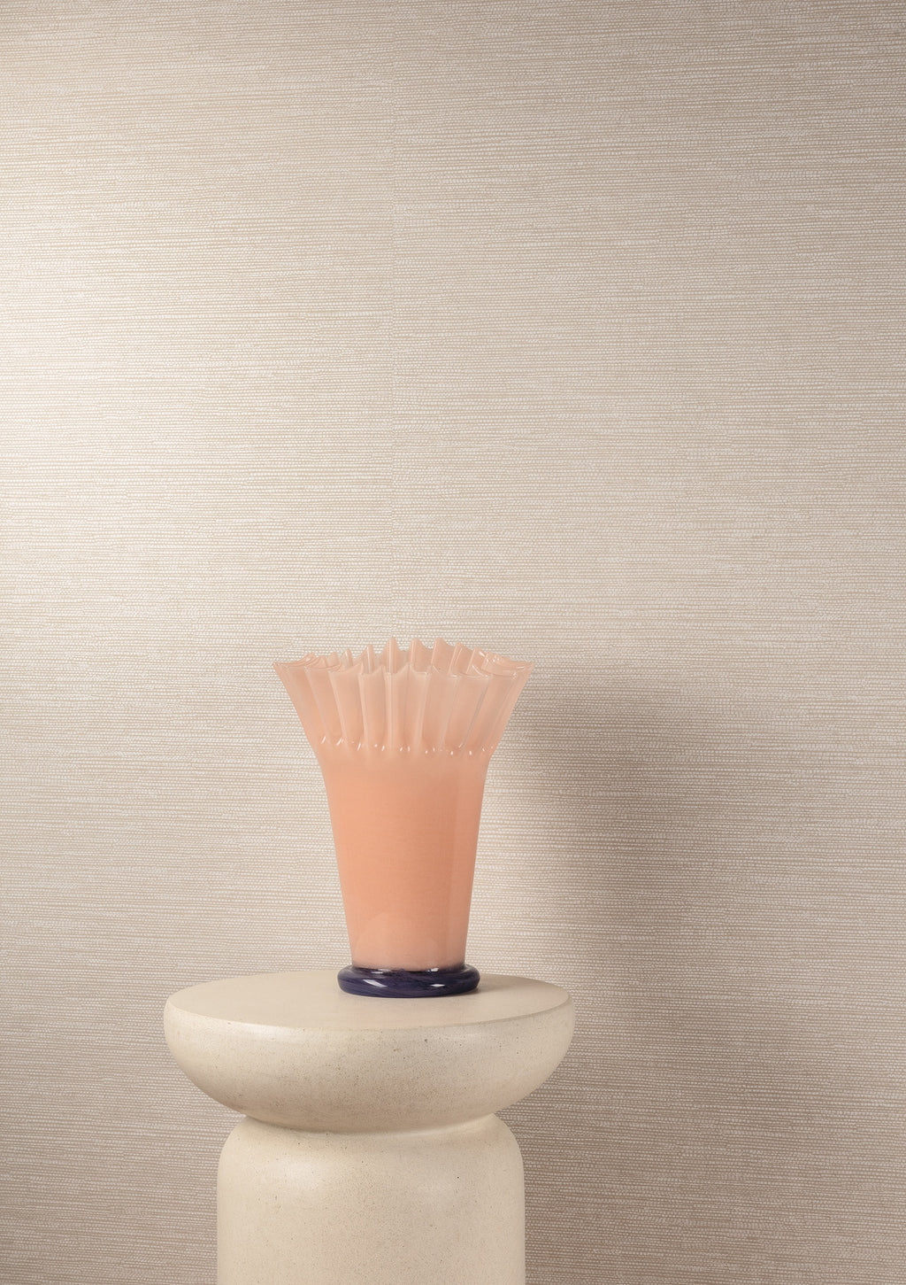 Masureel behang Texere Ivory in interieur