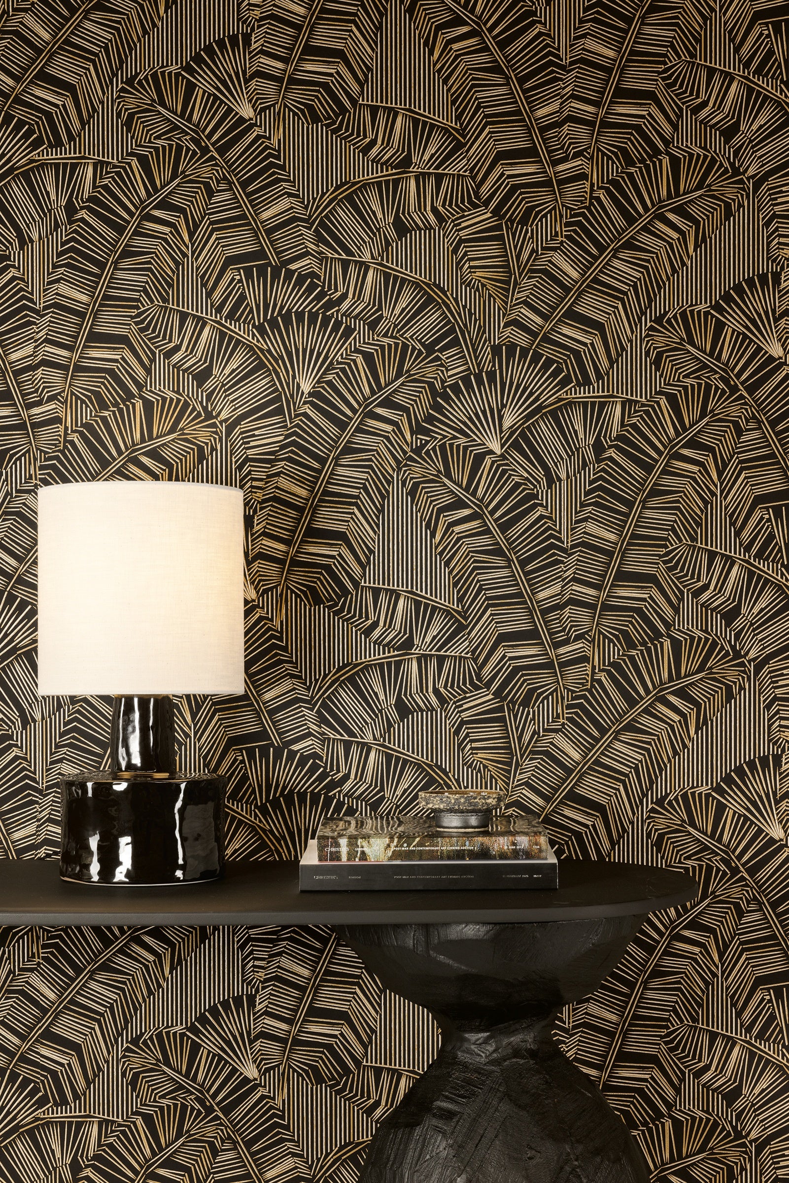Masureel behang Solana Gold in interieur