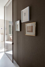 Masureel behang Flax Coffee in interieur