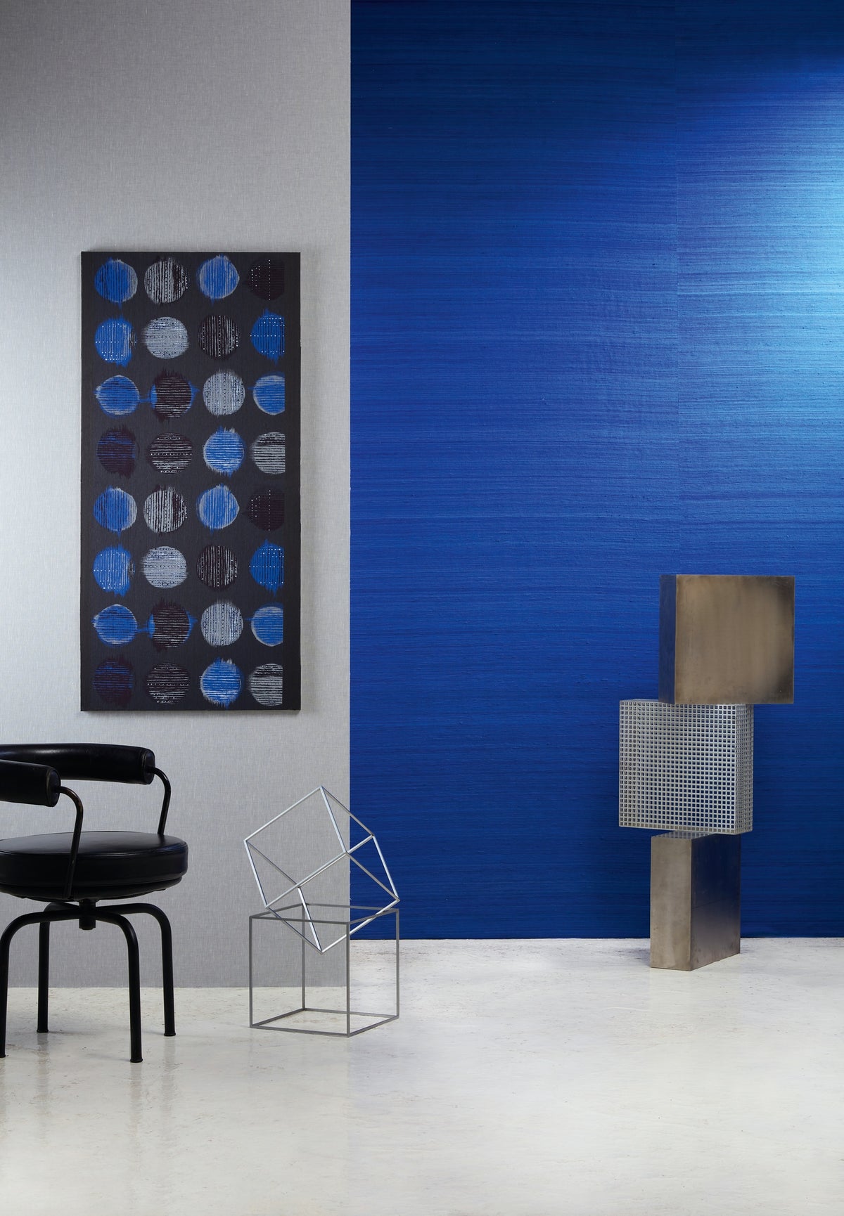 Masureel behang Flax Cloud in interieur
