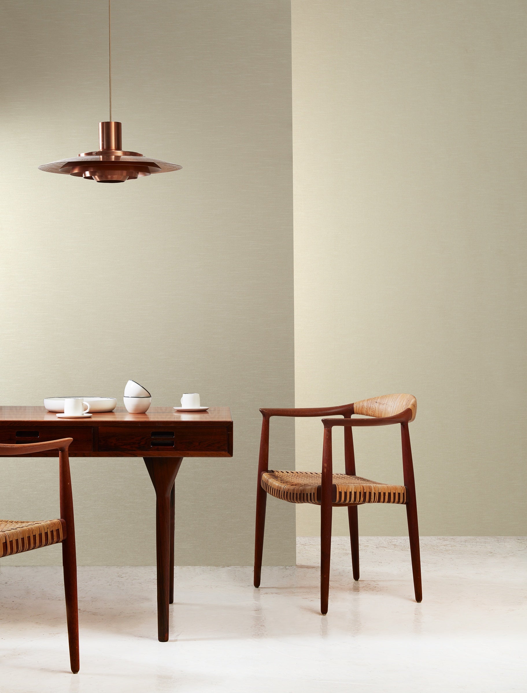 Masureel behang Blizza Cream in interieur