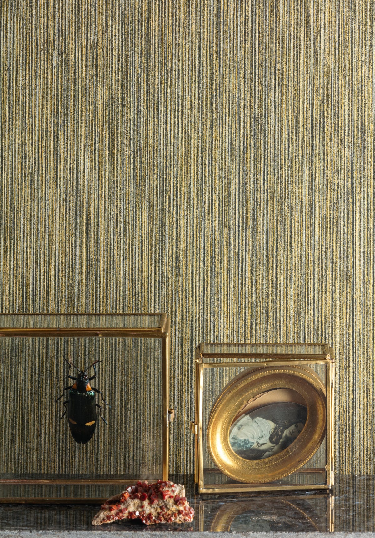 Masureel behang Barque Jungle in interieur