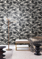 Masureel behang Equator Peacock in interieur