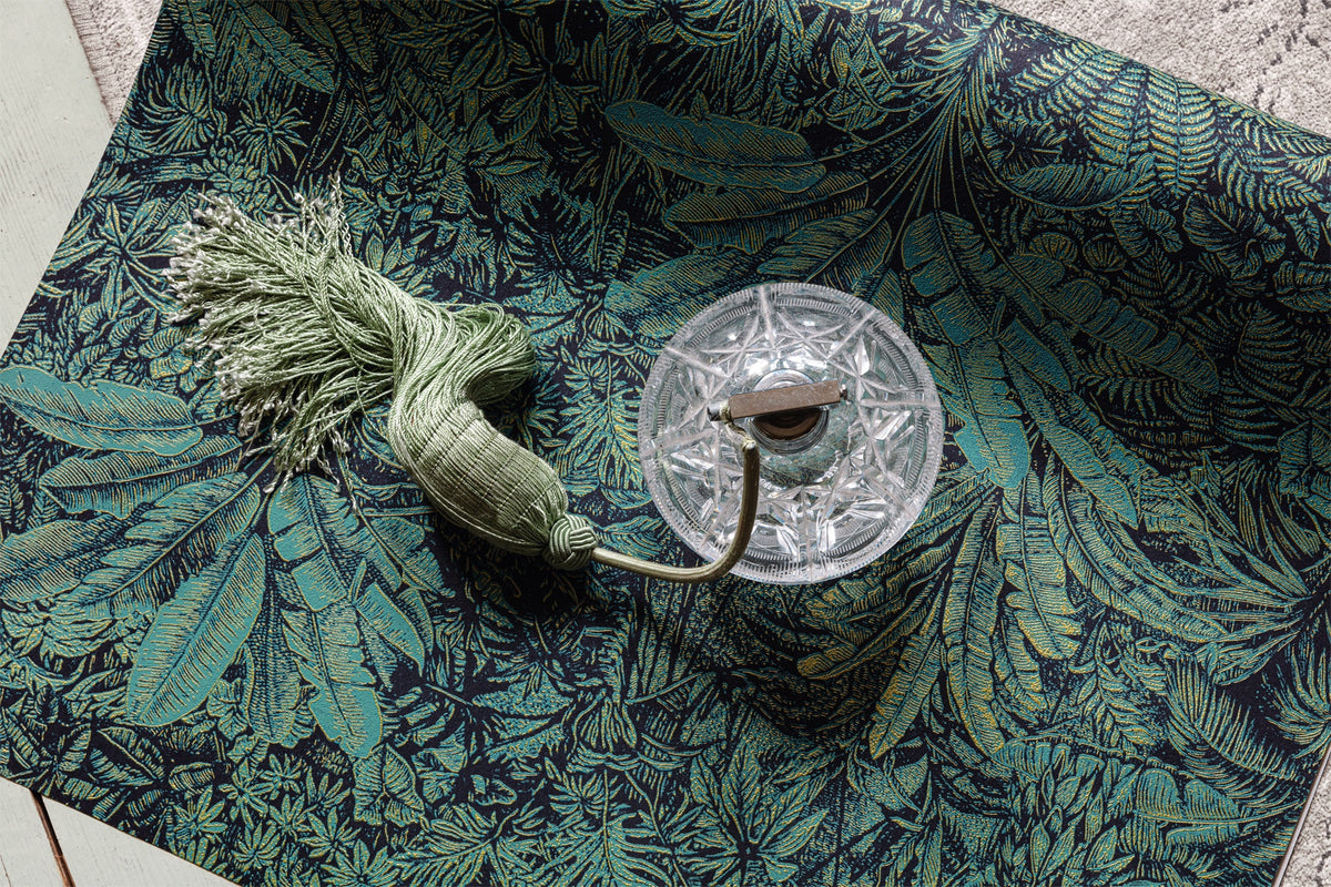 Masureel behang Sauvage Aqua in interieur