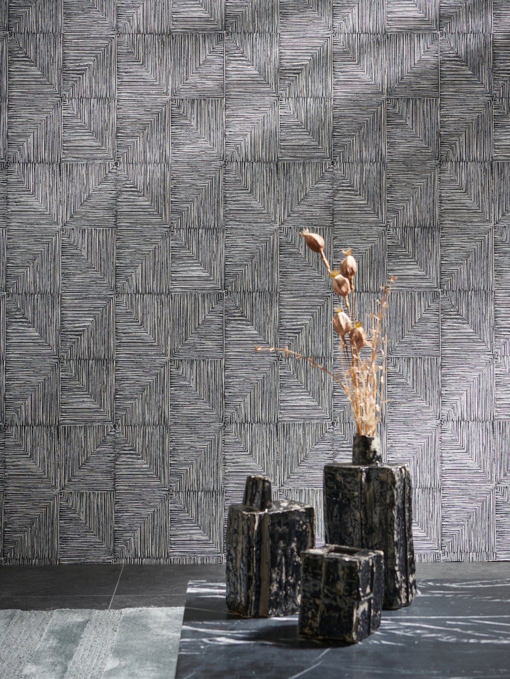 Masureel behang Verena in interieur
