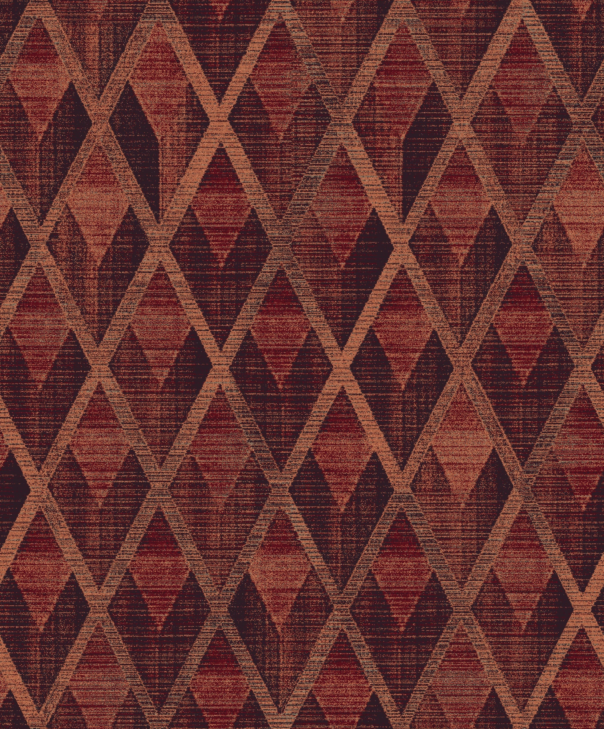 Masureel behang Facet Burgundy