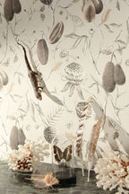 Masureel behang Papaya Desert in interieur