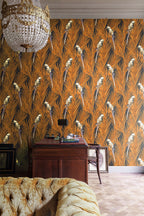 Masureel behang Eden Mandarin in interieur