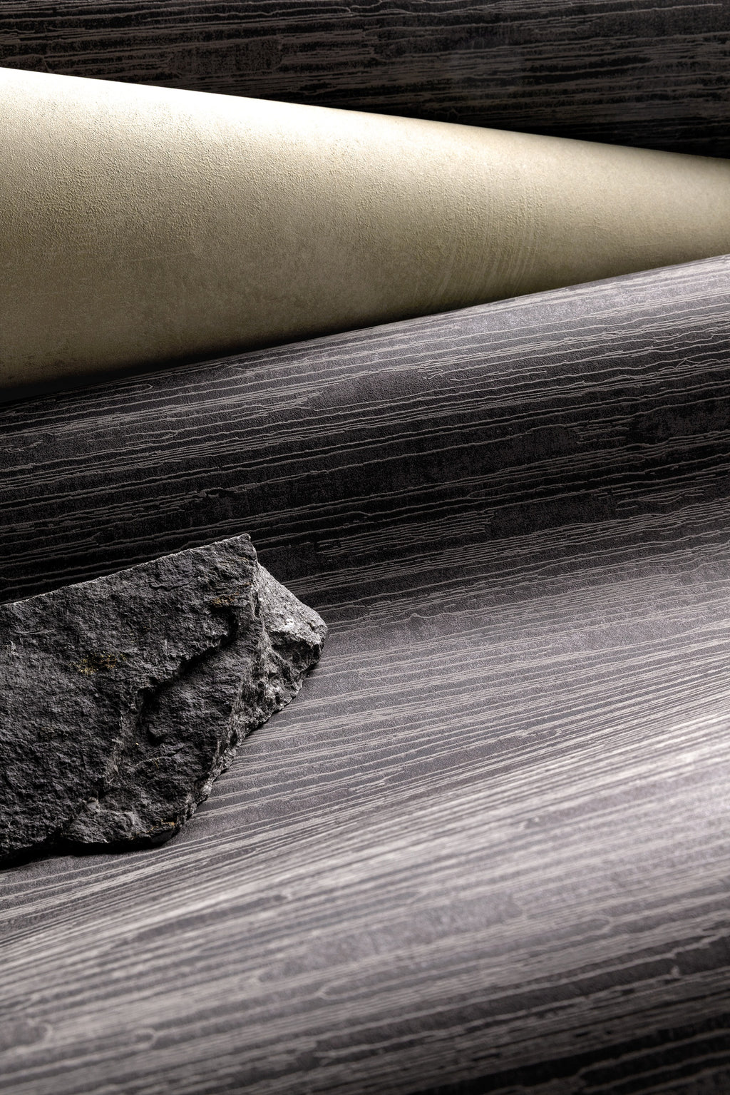 Masureel behang Stria Meteorite, detail van het behang