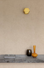 Masureel behang Lys Coconut in interieur