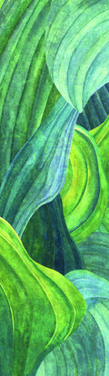 Masureel behang Hosta Aqua