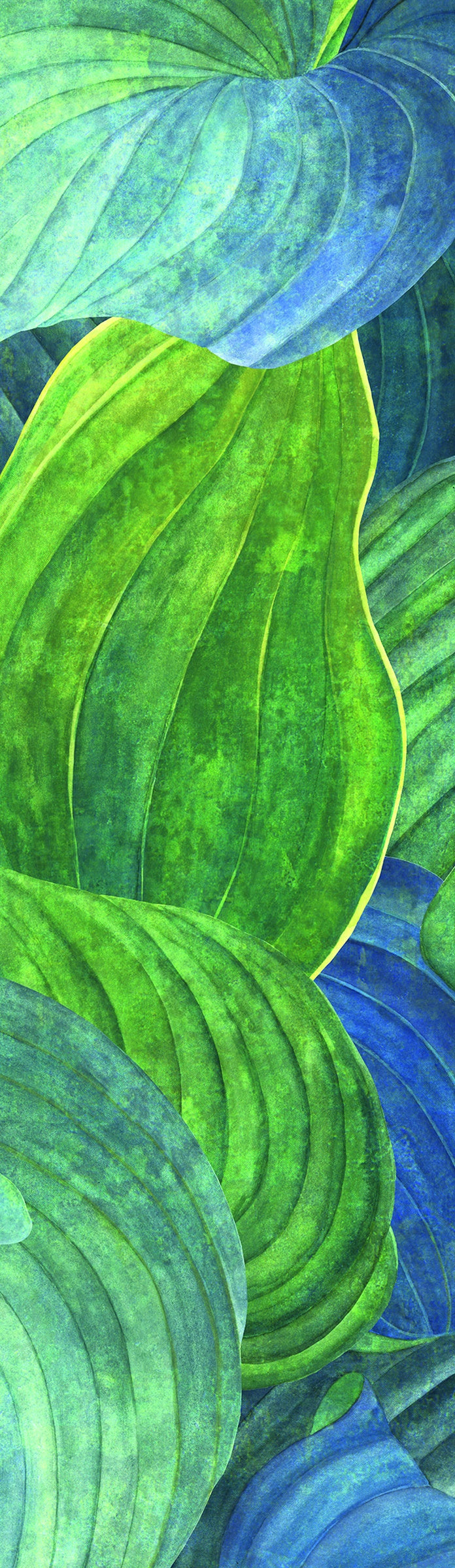 Masureel behang Hosta Aqua