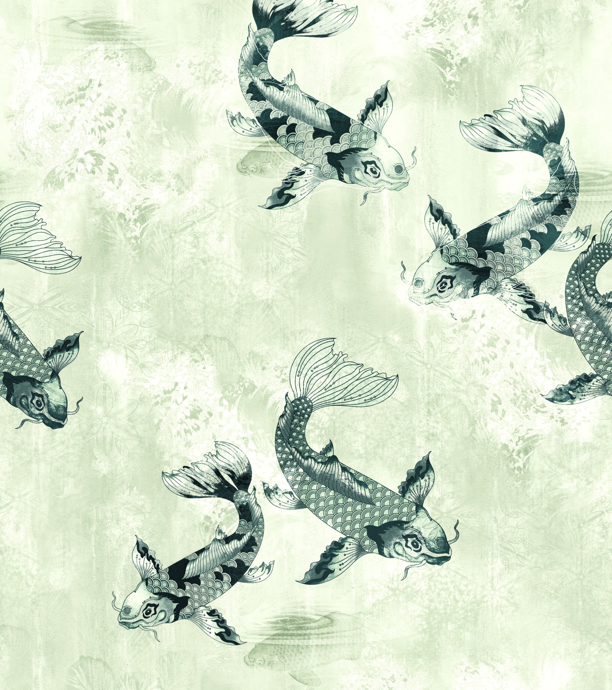 Masureel behang Pond Ink