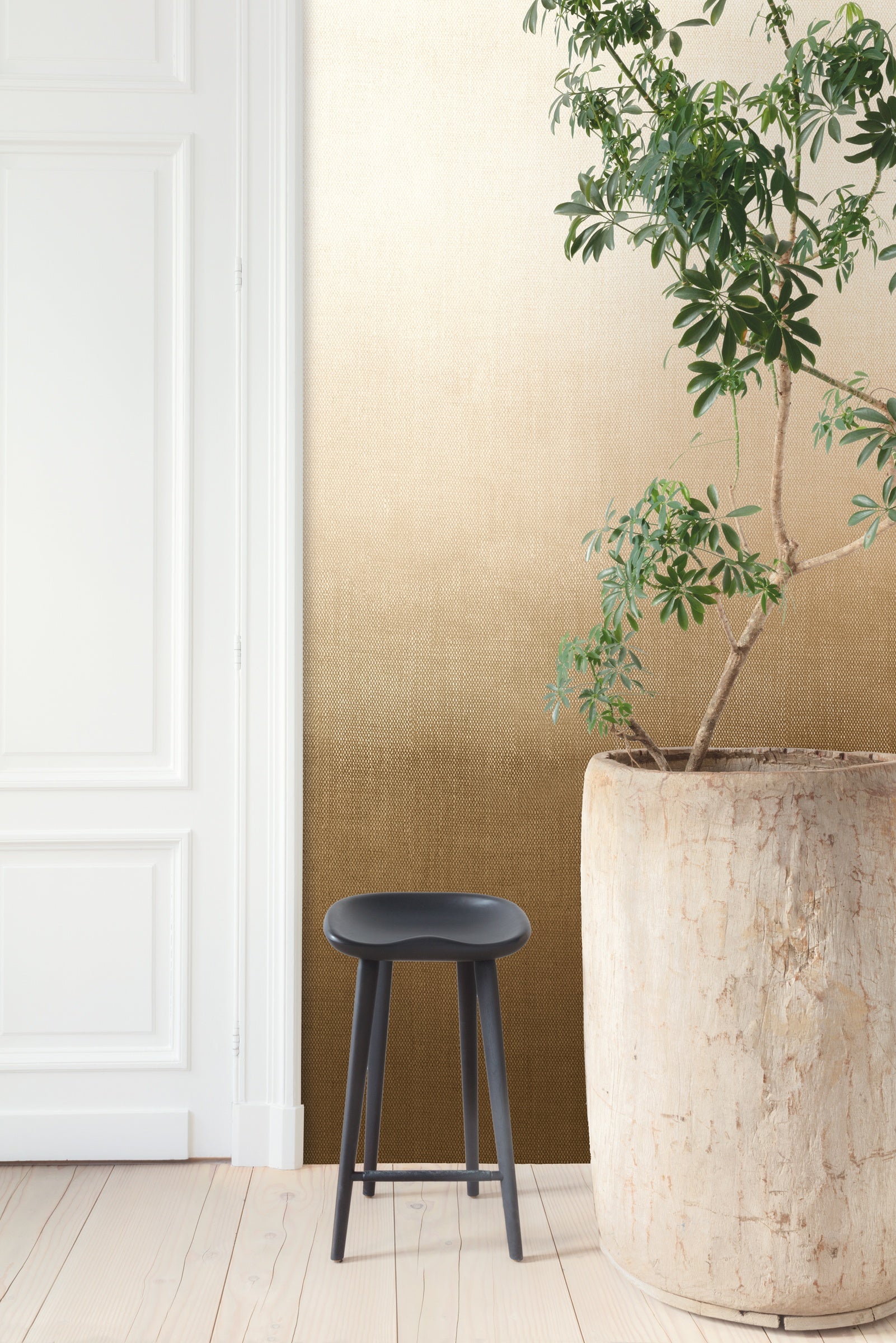 Masureel behang Shady Clay in interieur