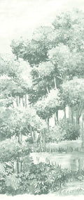 Masureel behang Landscape Crayon
