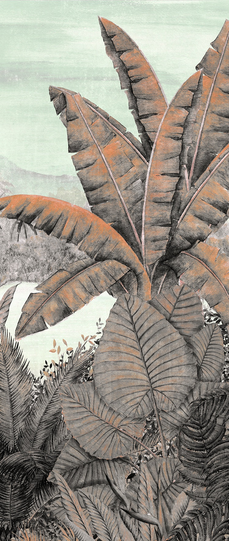 Masureel behang Rainforest Fall