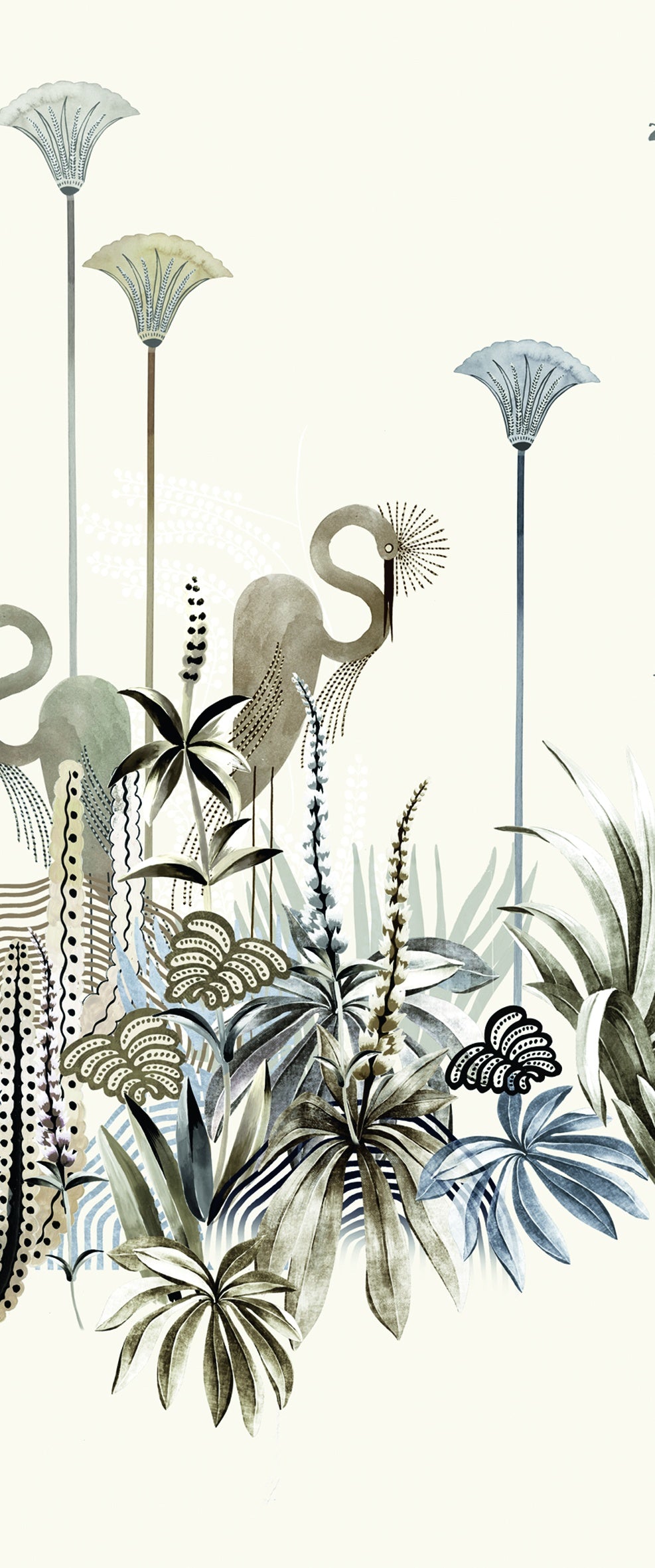 Masureel behang Lush Taupe