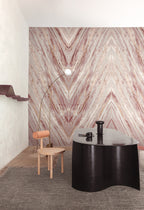 Masureel behang Orobico Plum in interieur
