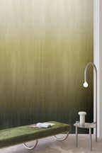 Masureel behang Cinera Olive in interieur