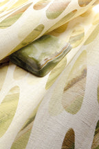 Masureel behang Lapilli Hemp, detail van het behang