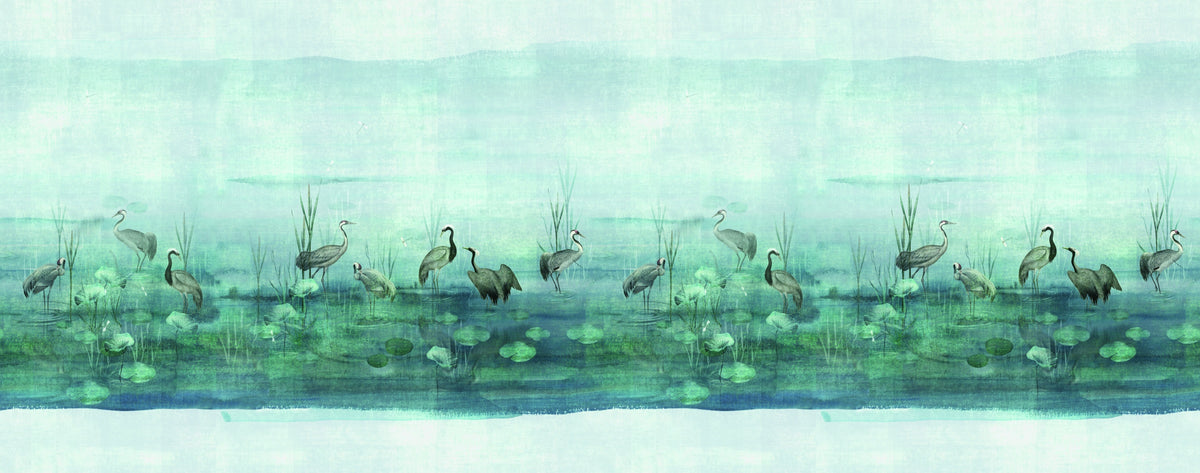 Masureel behang Waterside Aqua