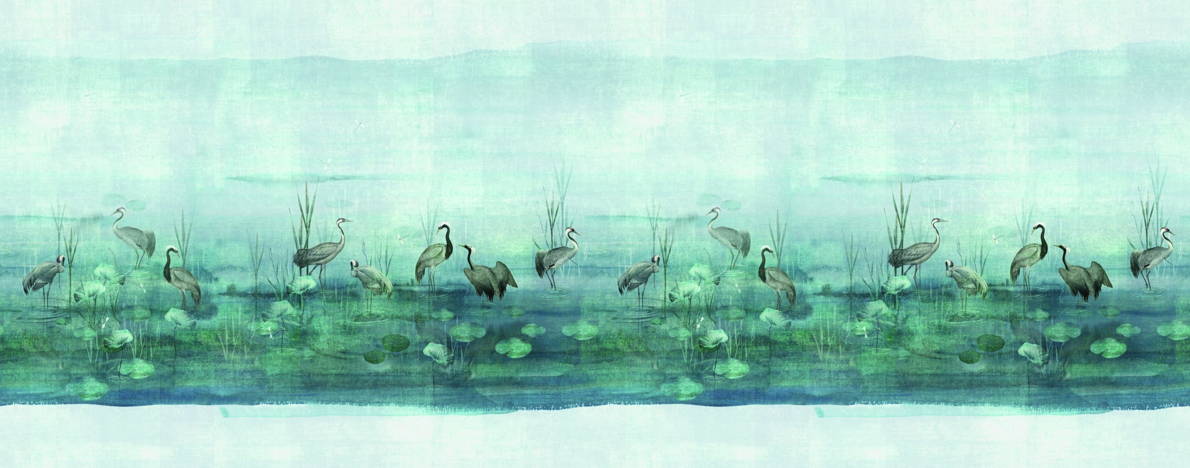 Masureel behang Waterside Aqua