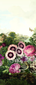 Masureel behang Sissinghurst Claret