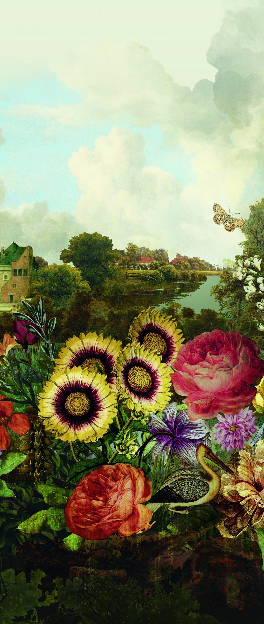 Masureel behang Sissinghurst Honey