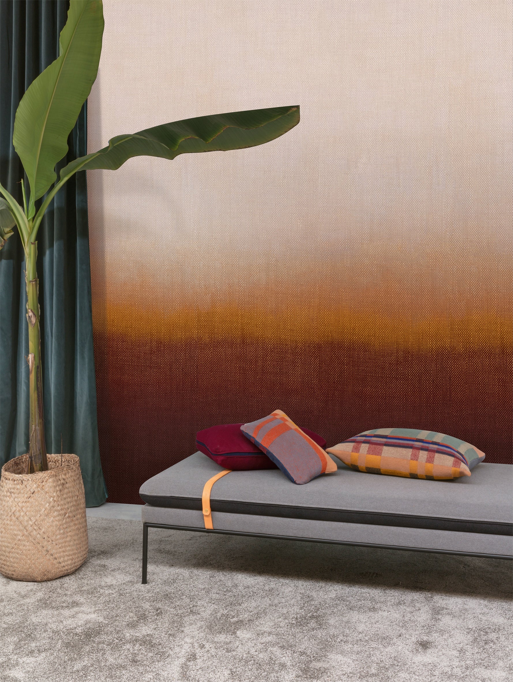 Masureel behang Mitsu Terre in interieur