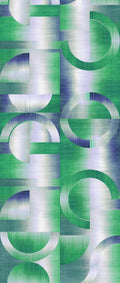 Masureel behang Leonardo Teal