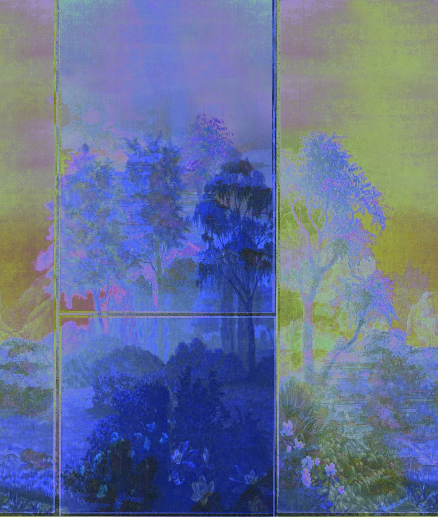 Masureel behang Saba Purple