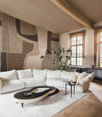 Masureel behang Boro Earth in interieur