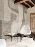 Masureel behang Boro Oyster in interieur