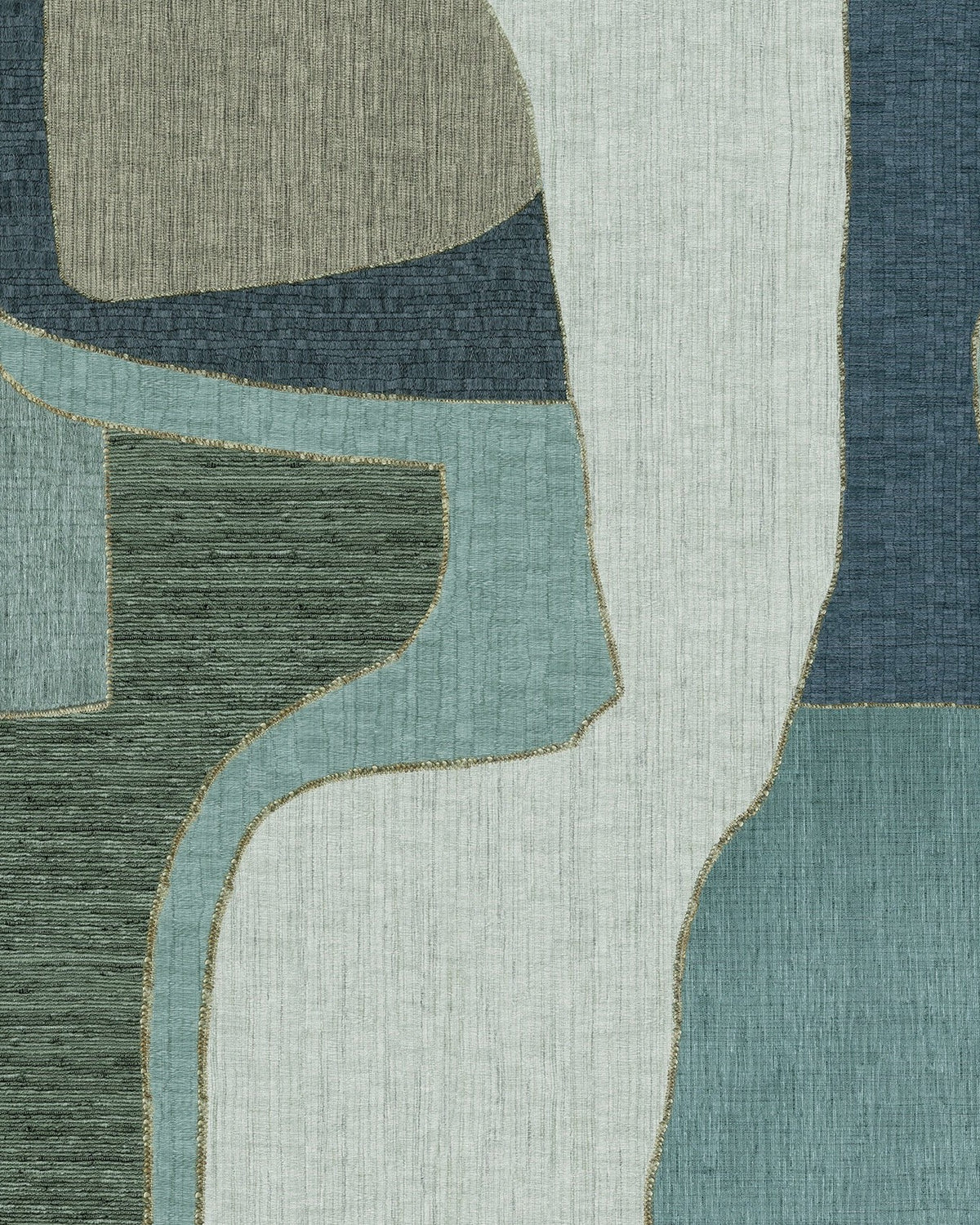 Masureel behang Boro Teal