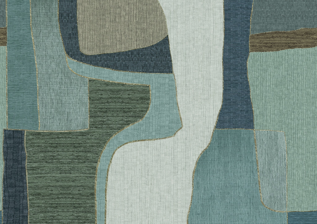 Masureel behang Boro Teal